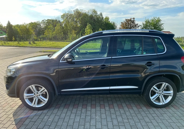 Volkswagen Tiguan cena 64900 przebieg: 183709, rok produkcji 2014 z Biała małe 56